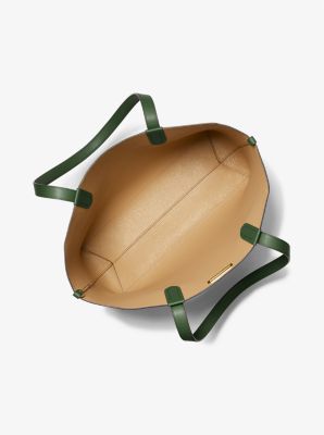 Eliza Extra-Large Pebbled Leather Reversible Tote Bag