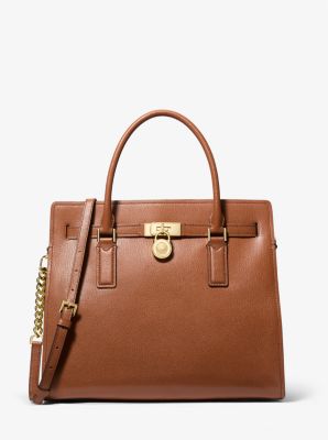 Hamilton Moderne Large Leather Satchel