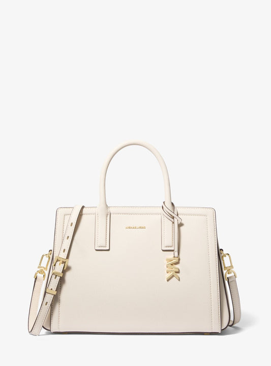 Laila Medium Leather Satchel