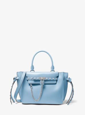 Hamilton Legacy Small Studded Leather Belted Satchel