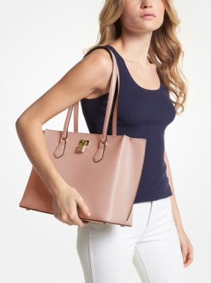 Ruby Large Saffiano Leather Tote Bag