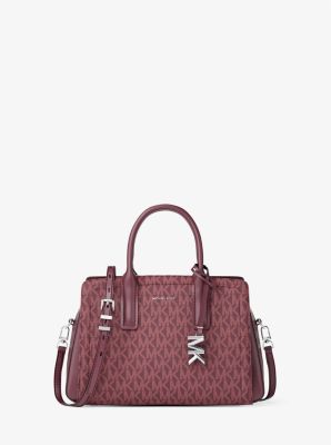 Laila Small Signature Logo Satchel