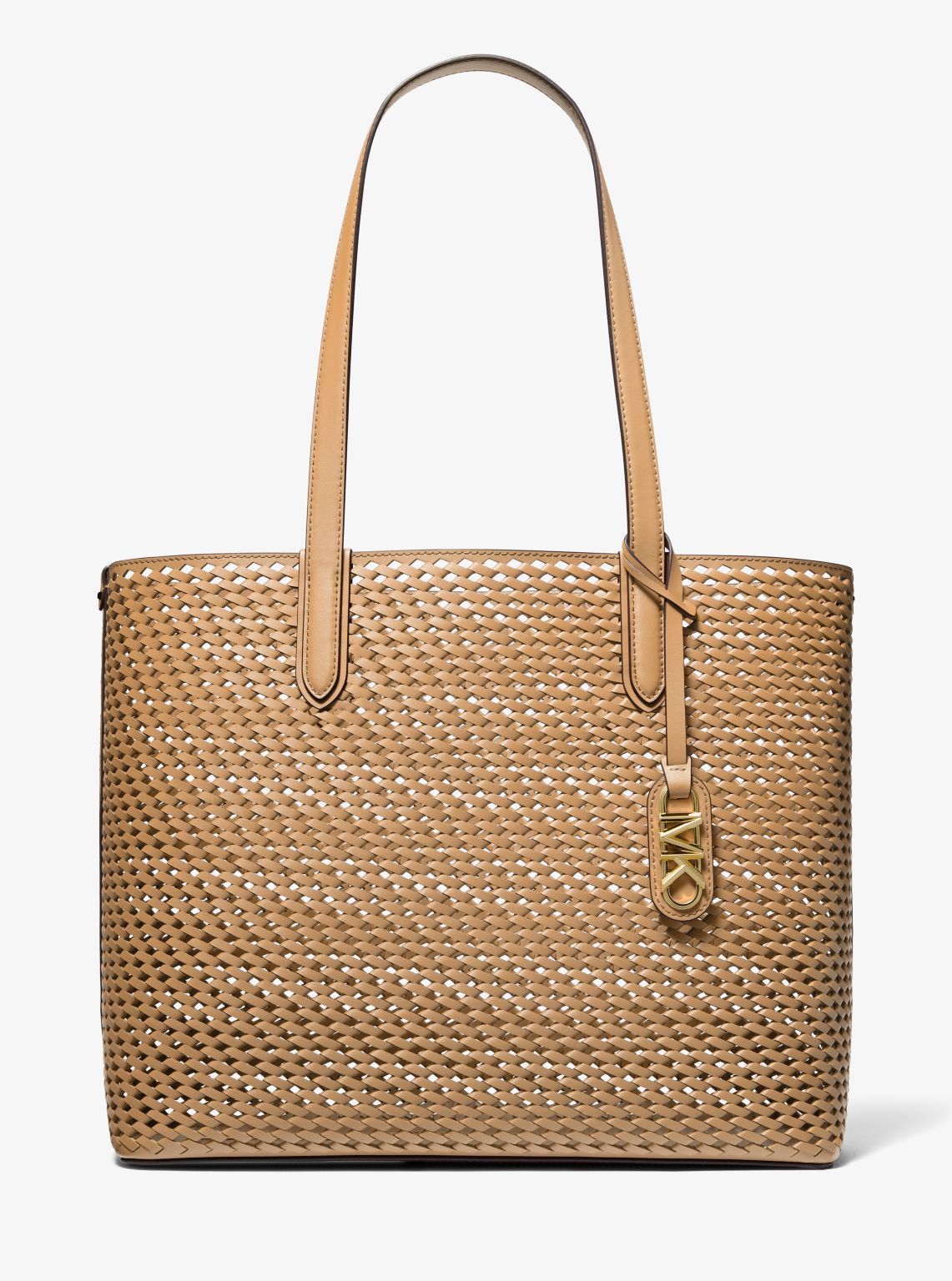 Eliza Extra-Large Hand-Woven Leather Tote Bag