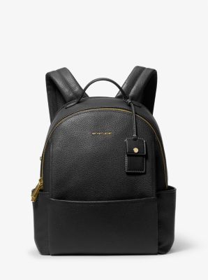 Sable Medium Pebbled Leather Backpack