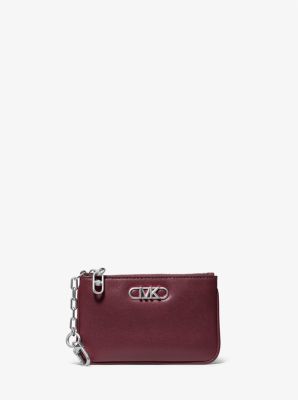 Parker Small Leather Zip Card Case