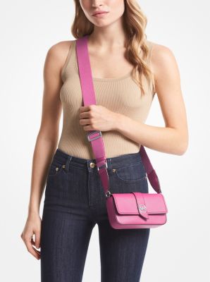 Greenwich Extra-Small Saffiano Leather Sling Crossbody Bag