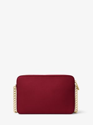 Jet Set Large Saffiano Leather Crossbody Bag