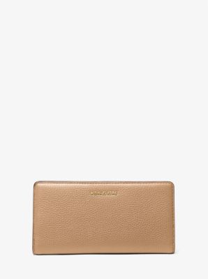 Bryant Large Pebbled Leather Snap-Front Wallet