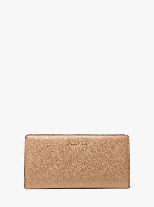 Bryant Large Pebbled Leather Snap-Front Wallet