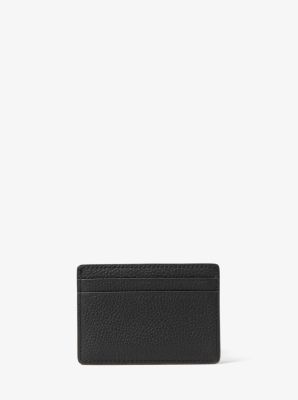 Pebbled Leather Card Case