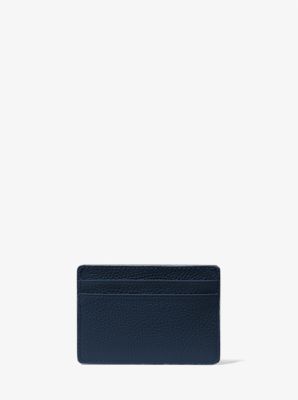 Pebbled Leather Card Case