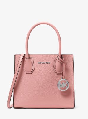 Michael Kors mercer medium pink and white factory