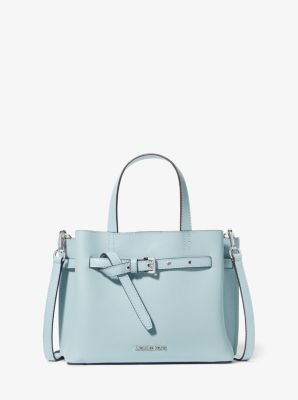 Emilia Small Pebbled Leather Satchel