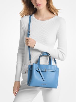 Emilia Small Pebbled Leather Satchel