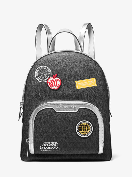 Jaycee Medium Embellished Signature Logo Backpack