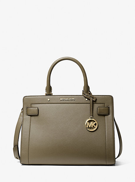 Michael Kors Rayne Medium Saffiano Leather Satchel shops