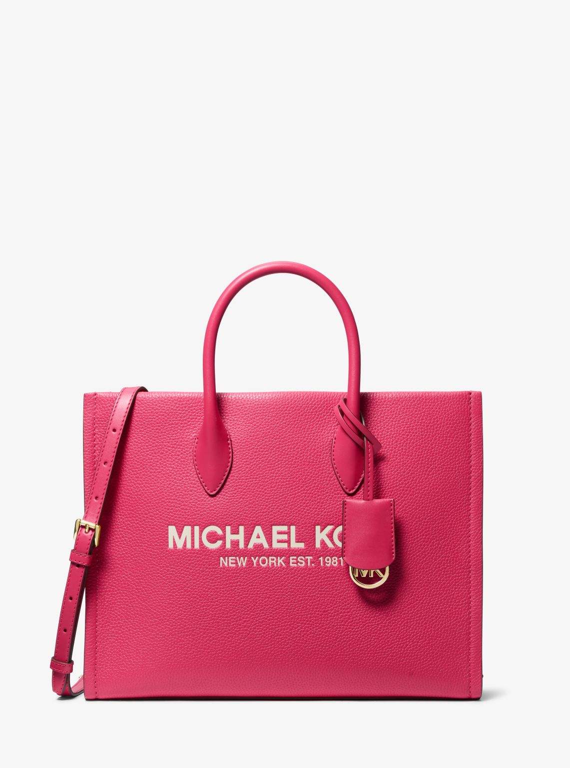 MICHAEL KORS PINK PEBBLED store LEATHER PURSE