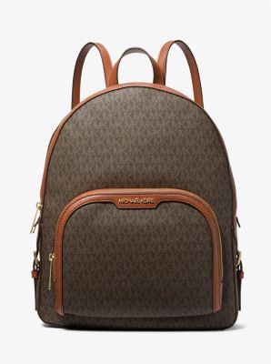 Michael michael kors abbey large logo backpack sale