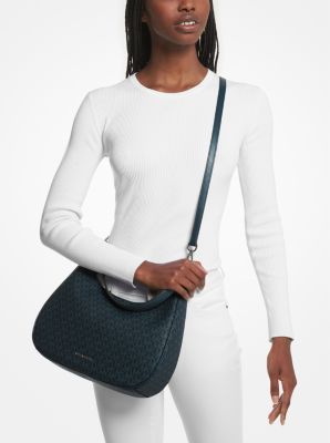 Cora Large Logo Shoulder Bag