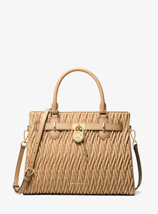Landon Medium Matelassé Satchel