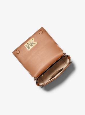Mimi Medium Leather Messenger Bag