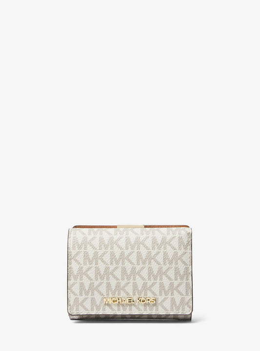 Jet Set Travel Medium Logo Trifold Wallet