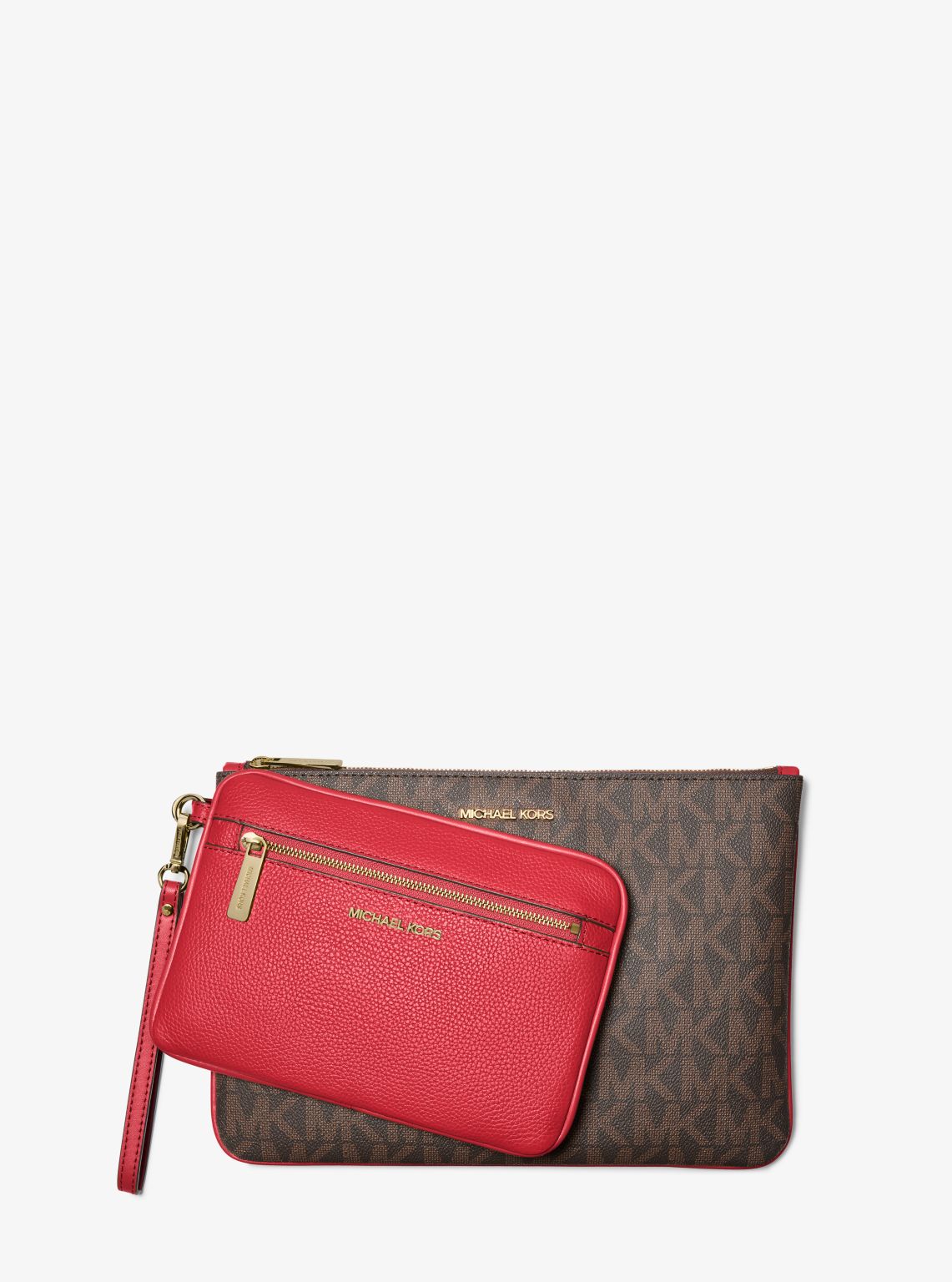 Micheal kors selling travel pouch/clutch