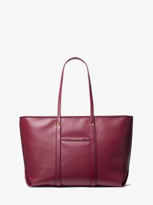 Beck Large Pebbled Leather Tote Bag