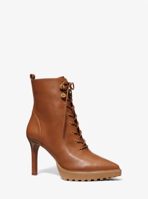Kyle Leather Lace-Up Boot