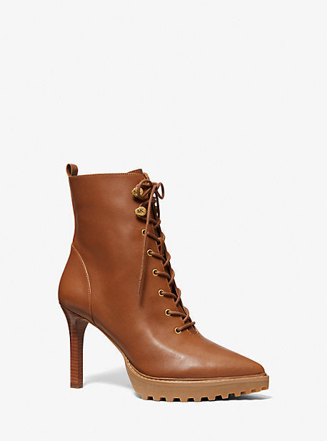 Kyle Leather Lace-Up Boot
