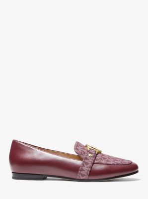 Rory Leather and Logo Loafer