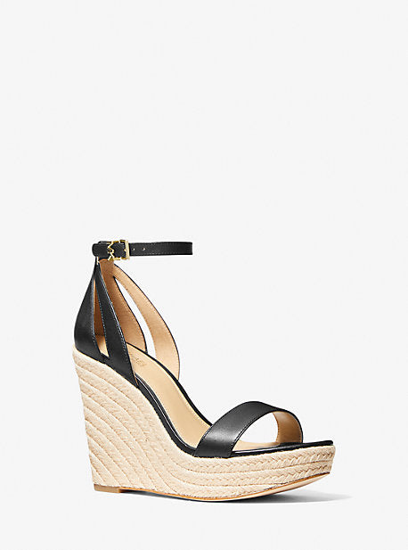 Kimberly Leather Wedge Sandal