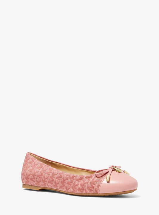 Melody Logo Jacquard Ballet Flat