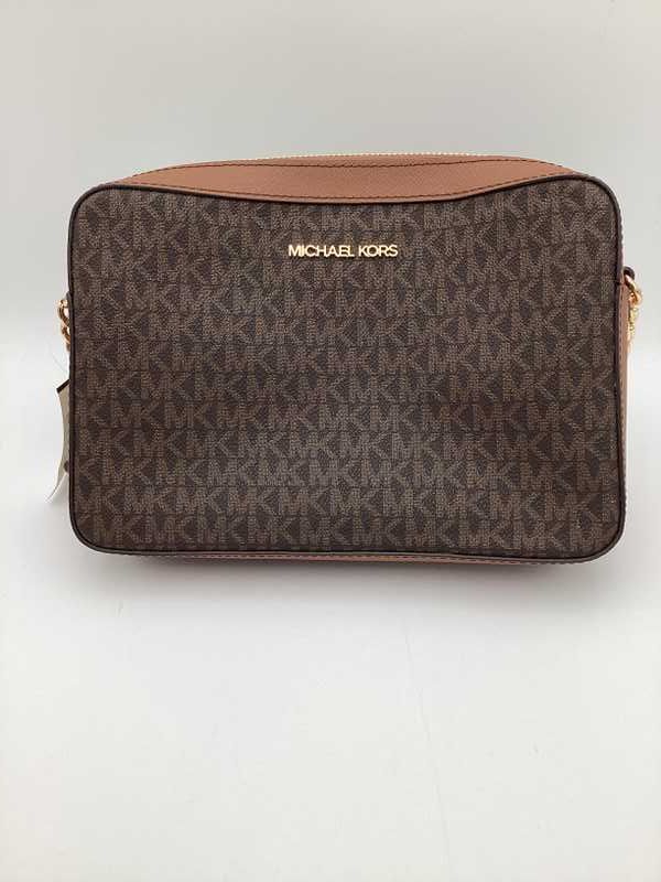 Michael Kors Women's Jet Set Item Lg Crossbody (Camel