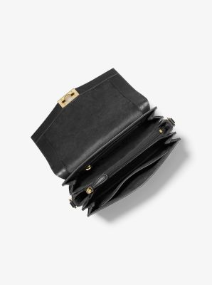 Hendrix Medium Leather Messenger Bag