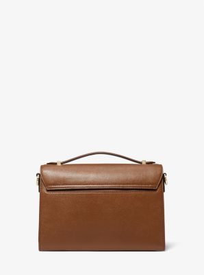 Hendrix Medium Leather Messenger Bag