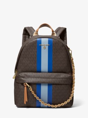 Michael Kors Slater Medium deals Signature Logo Stripe Backpack