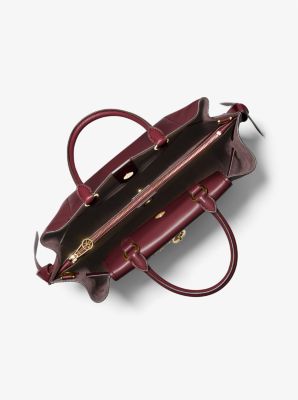 Hamilton Legacy Large Leather Belted Satchel | 55478