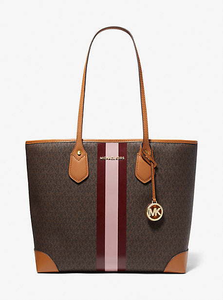 Michael Kors offers Logo LG TZ Stripe Tote Bag