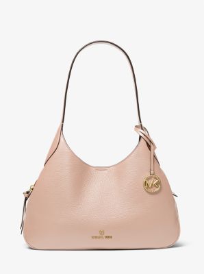 Kelsey Large Pebbled Leather Shoulder Bag | 55641