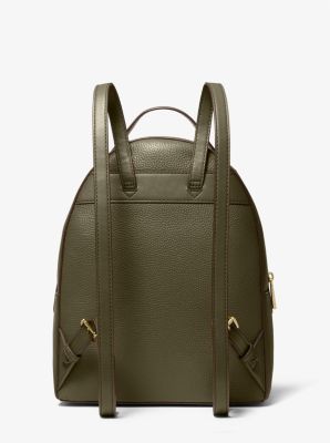 Valerie Medium Pebbled Leather Backpack