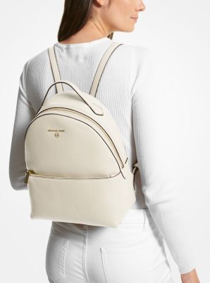 Valerie Medium Pebbled Leather Backpack