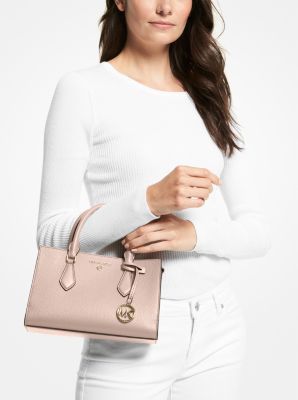 Valerie Small Pebbled Leather Satchel