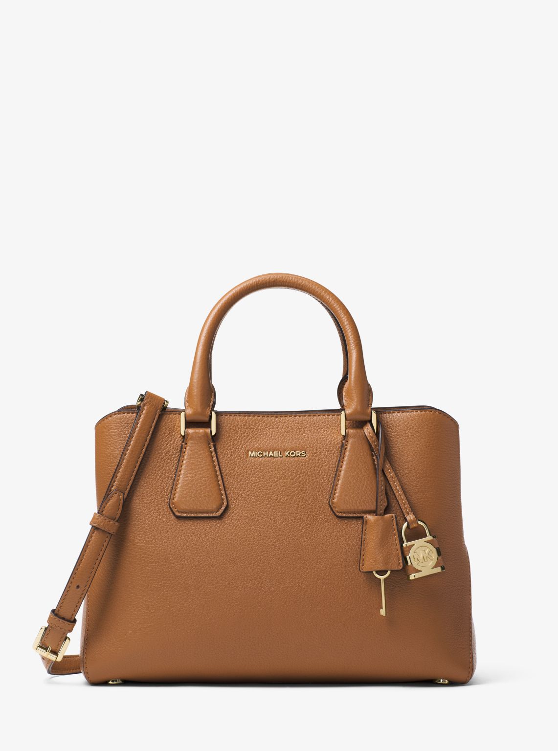 Camille Leather Satchel