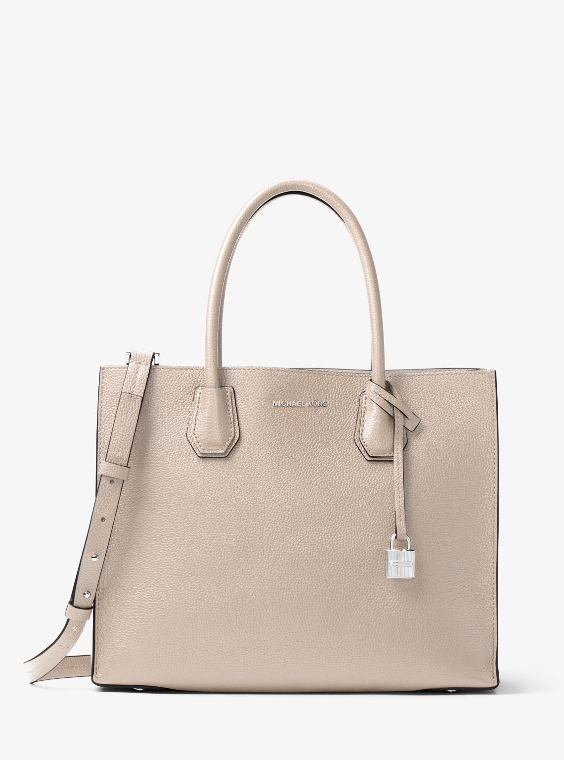 Mercer Large Pebbled Leather Tote Bag