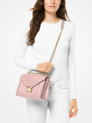 Whitney Large Quilted Leather Convertible Shoulder Bag – Michael Kors ...