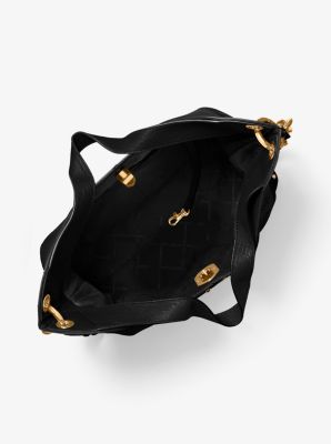 Uptown Astor Legacy Large Leather Shoulder Tote Bag