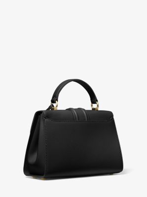 Bleecker Small Crossgrain Leather Satchel