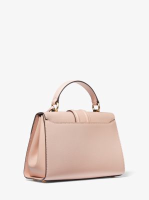 Bleecker Small Crossgrain Leather Satchel