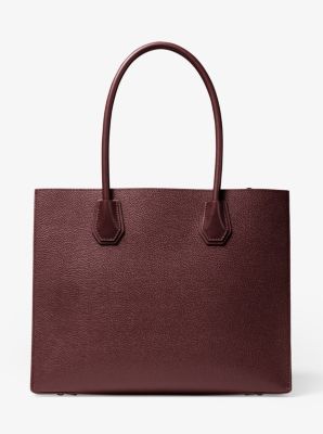 Mercer large pebbled leather pocket best sale tote bag